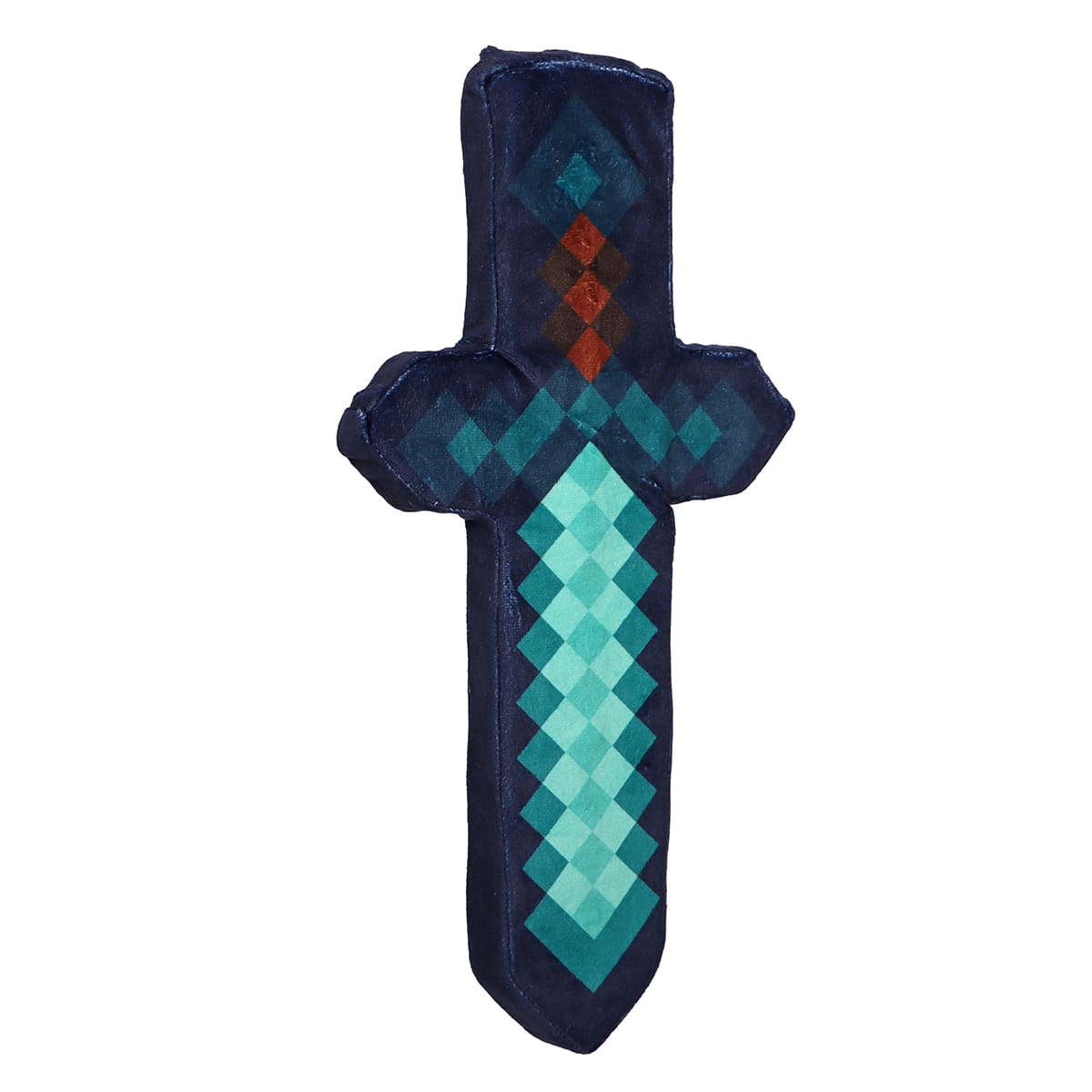 Foto 2 pulgar | Peluche Con Luz Ruz Minecraft (espada De Diamante 30 Cm)
