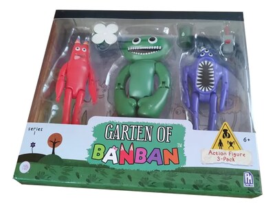 Foto 1 | Set De Juego Garten Of Banban (banban, Josh Y Nabnab 10 Cm)