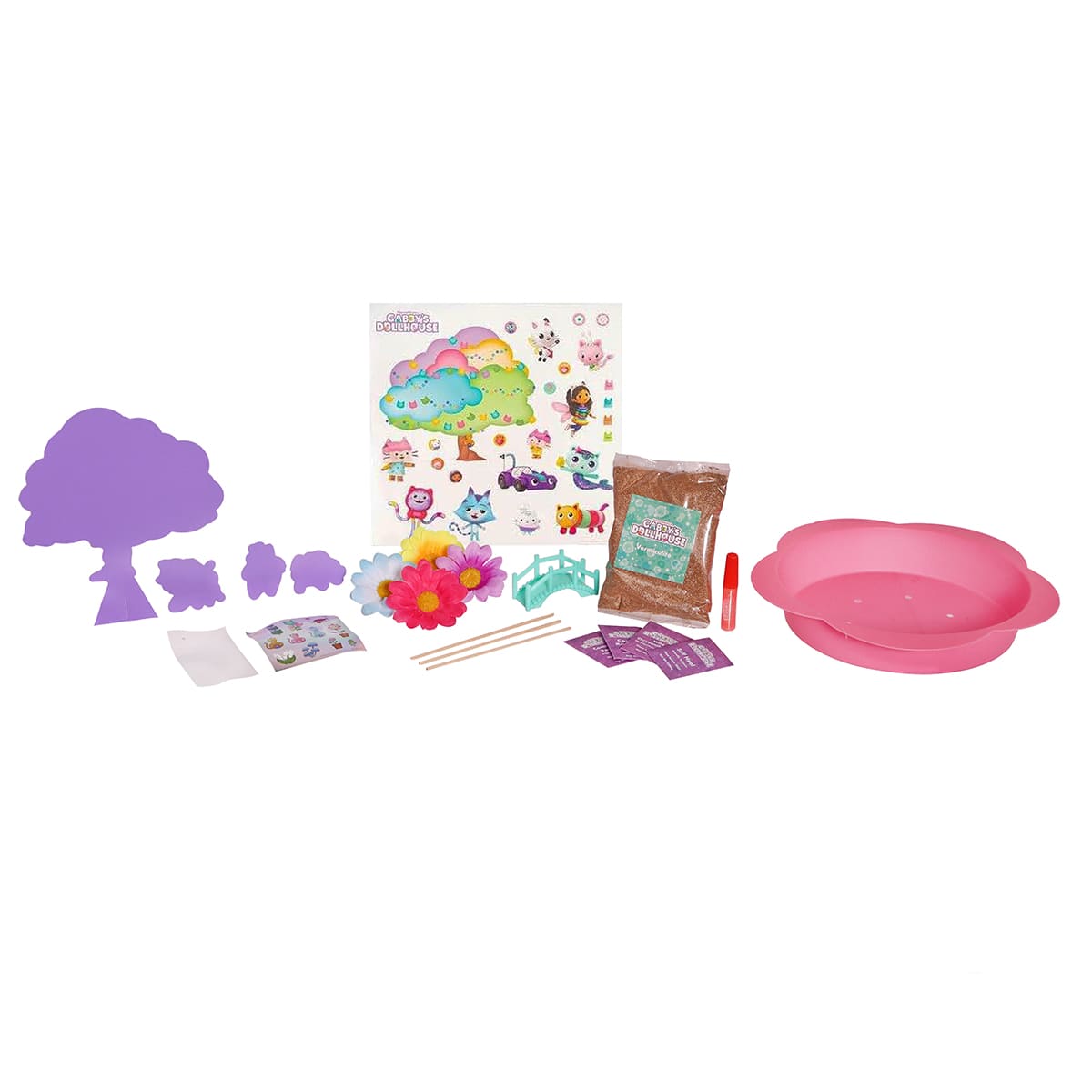 Foto 2 pulgar | Set De Juego Ruz Para Niñas Gabby's Dollhouse (fairy Garden)