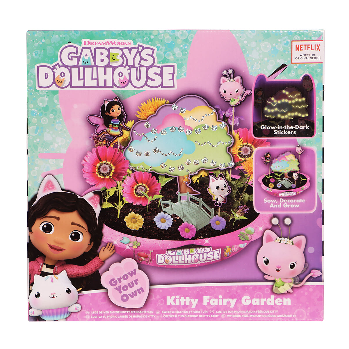 Foto 6 pulgar | Set De Juego Ruz Para Niñas Gabby's Dollhouse (fairy Garden)