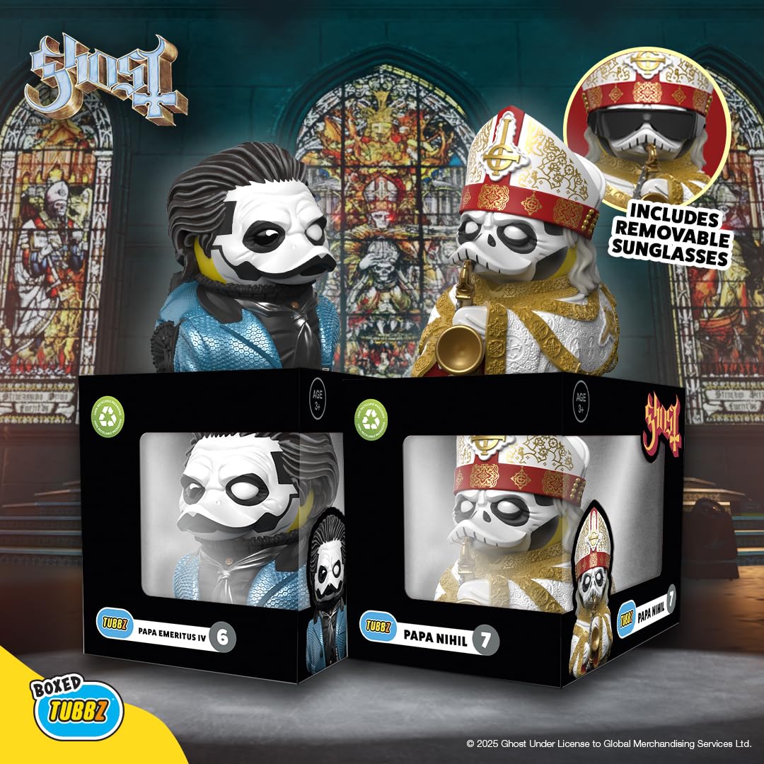 Foto 7 pulgar | Figura De Vinilo Tubbz Edición En Caja Ghost Papa Emeritus Iv - Venta Internacional.