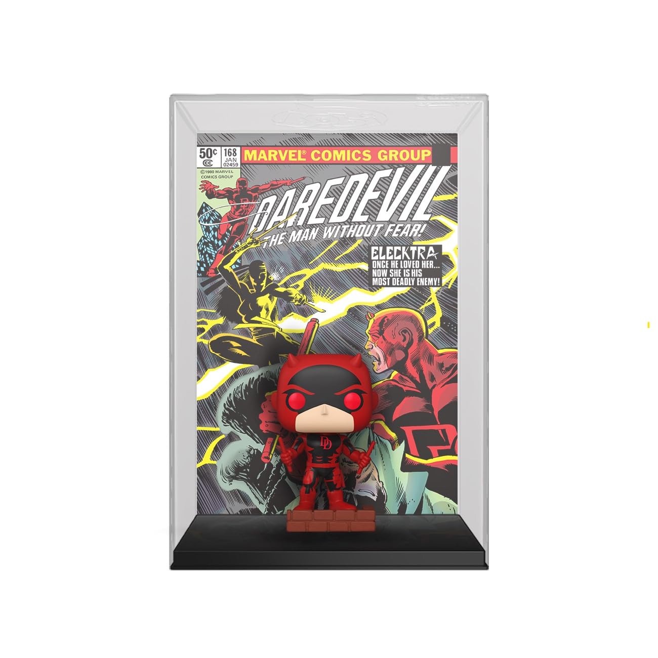 Foto 3 pulgar | Figura De Vinilo Funko Pop Comic Cover Marvel Daredevil #168 - Venta Internacional.