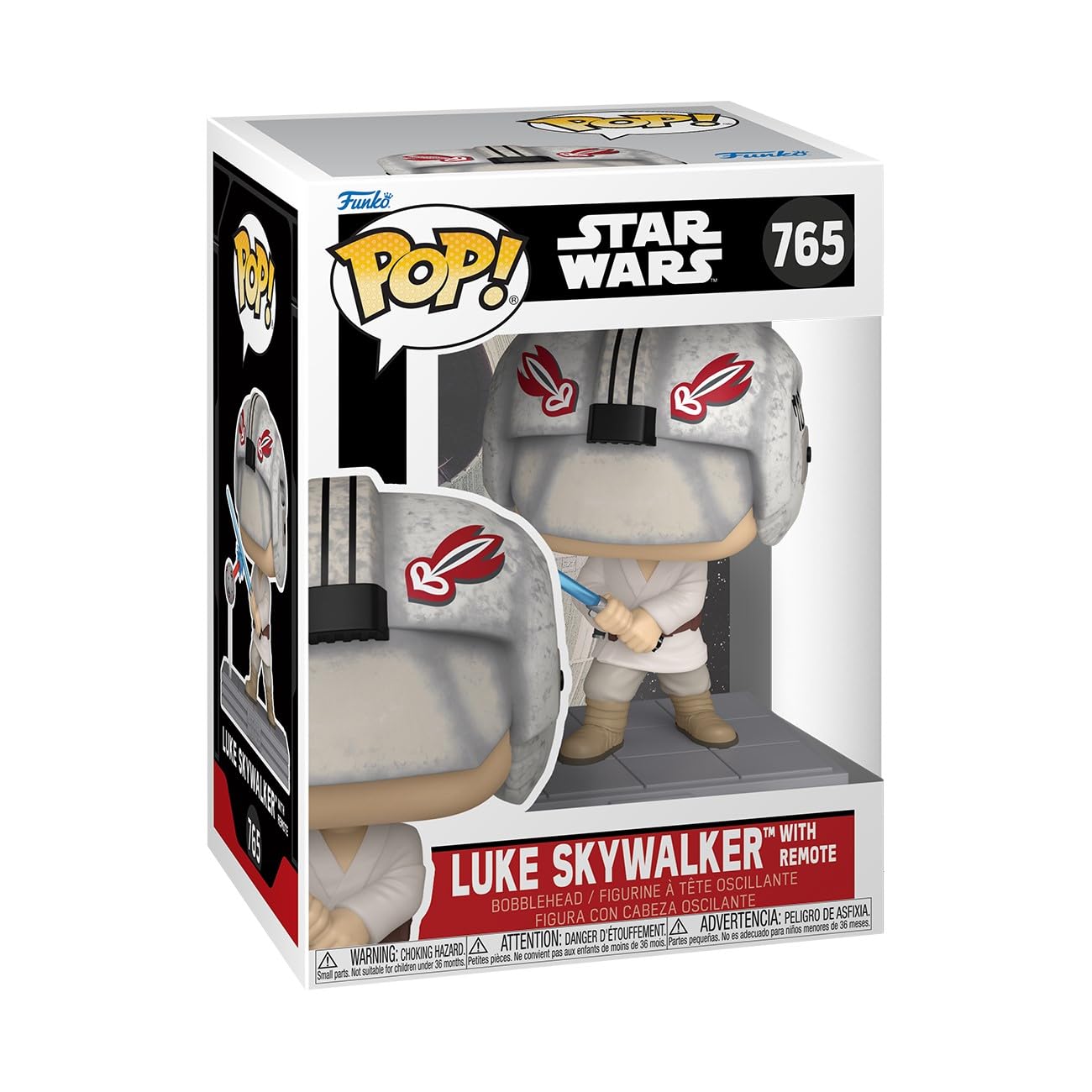 Foto 3 pulgar | Funko Pop Star Wars Luke Skywalker - Venta Internacional