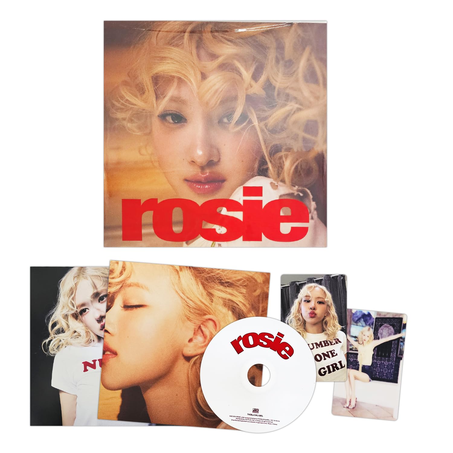 Foto 2 pulgar | Álbum Rose [rosie] Primer Álbum De Estudio En Portada, Cd-r Y Póster - Venta Internacional.