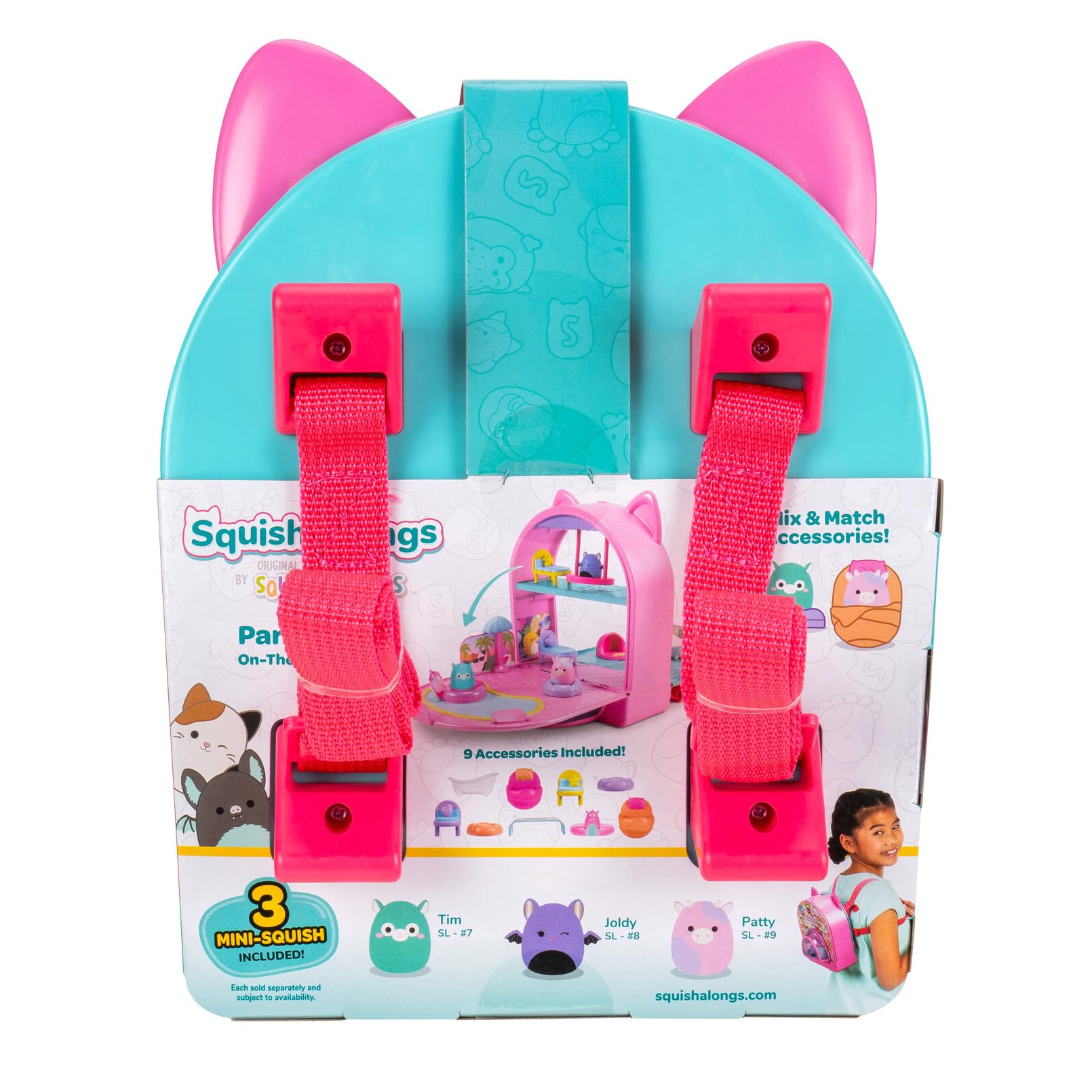Foto 3 pulgar | Paquete De Fiesta Playset Jazwares Squish-a-longs, Serie 1 Con 3 Minutos - Venta Internacional.
