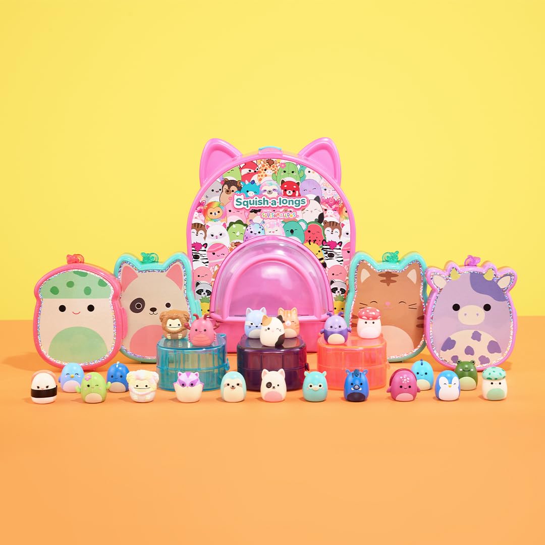Foto 4 pulgar | Paquete De Fiesta Playset Jazwares Squish-a-longs, Serie 1 Con 3 Minutos - Venta Internacional.