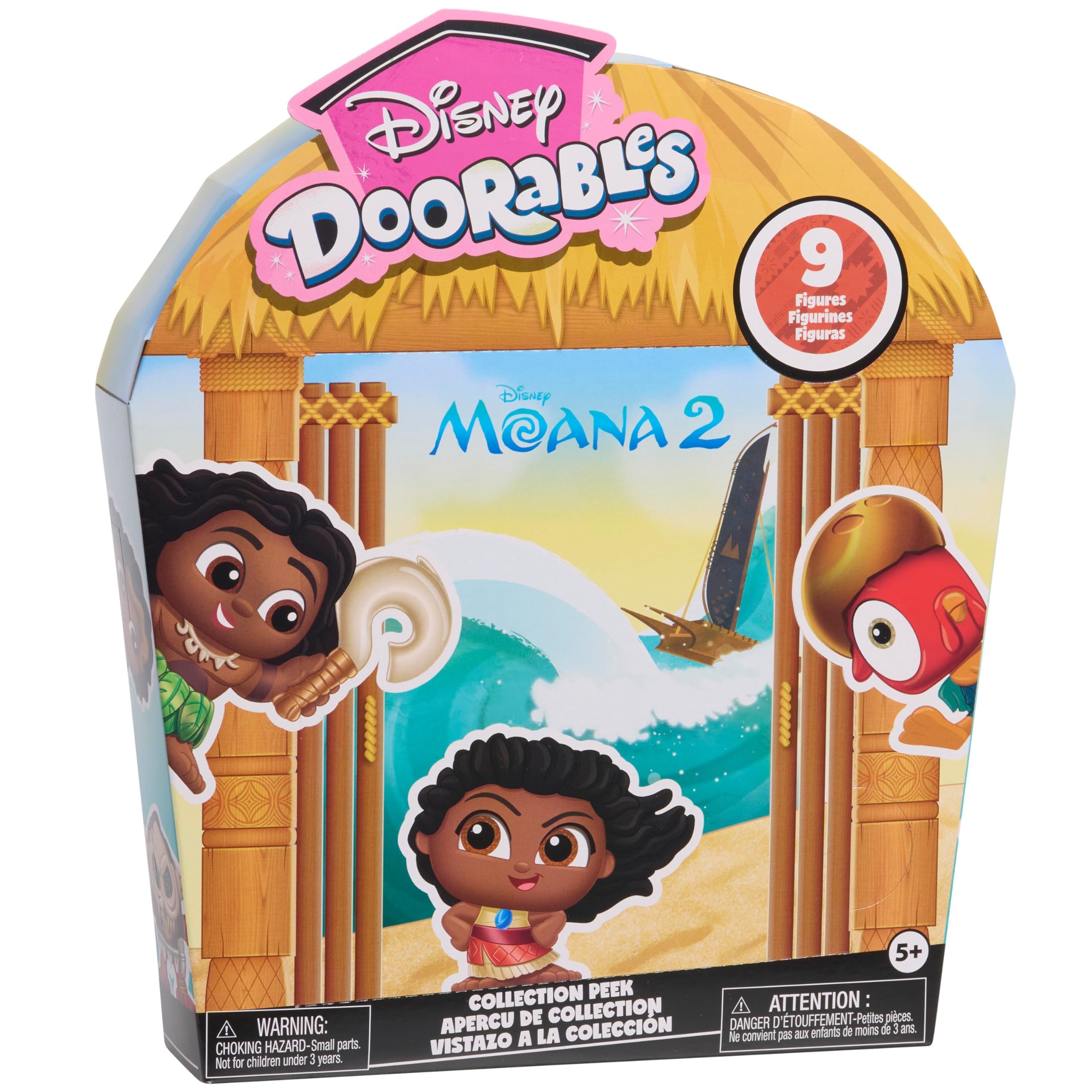 Foto 4 pulgar | Figuras De Juguete Just Play Disney Doorables Colección Moana 2 - Venta Internacional.