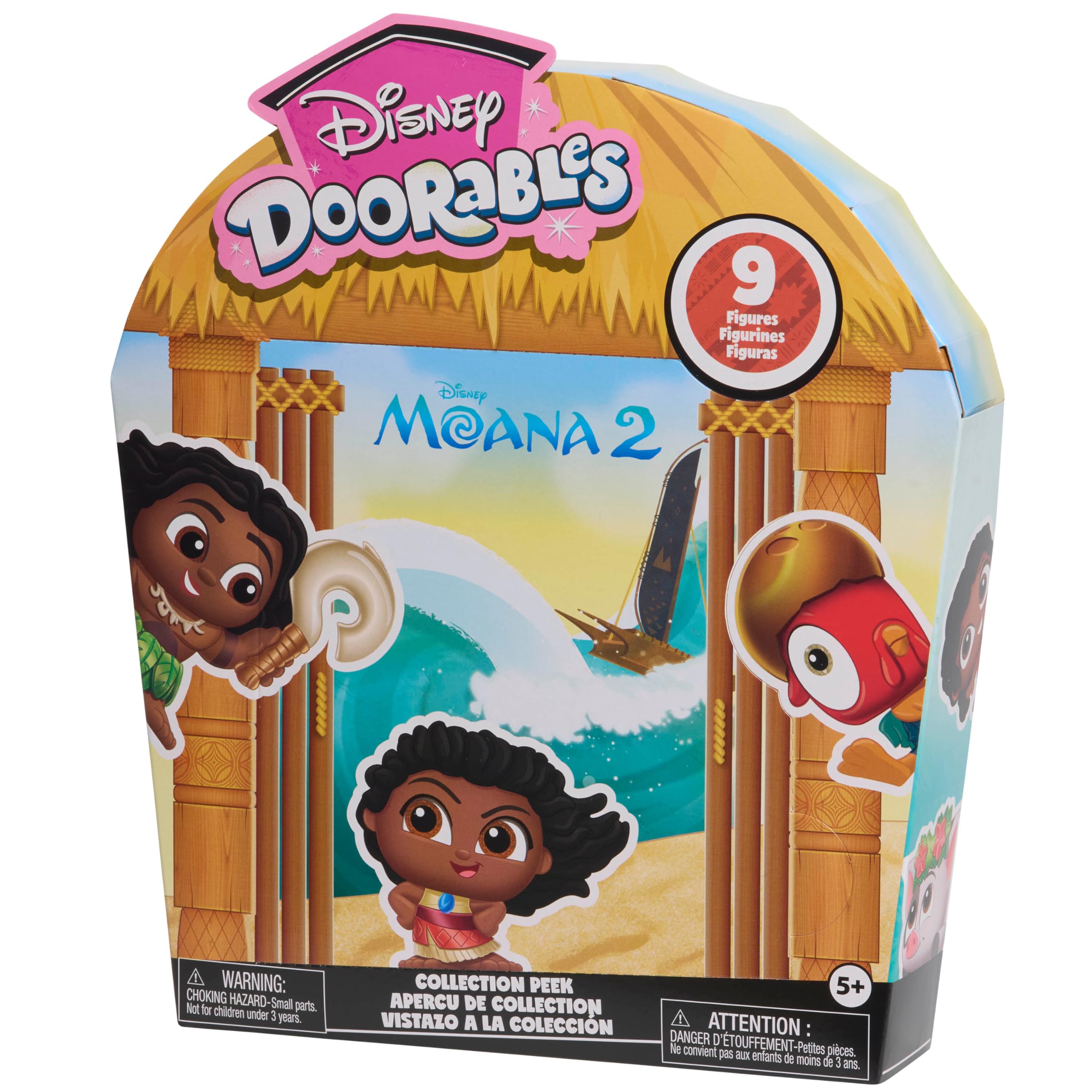Foto 5 pulgar | Figuras De Juguete Just Play Disney Doorables Colección Moana 2 - Venta Internacional.