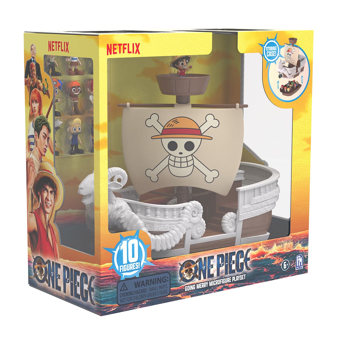 Foto 3 pulgar | Set Coleccionable One Piece con Barco Pirata 10 Figuras