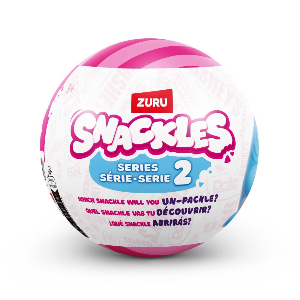 Foto 2 pulgar | Snackles Zuru Juguete Miniatura Snackles 1 Sorpresa Series 2 Rosa