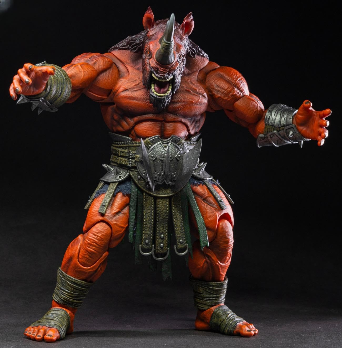 Foto 4 pulgar | Figura Coleccionable Hiplay Xesray Red Rhinoceros 15cm 1:12 - Venta Internacional.
