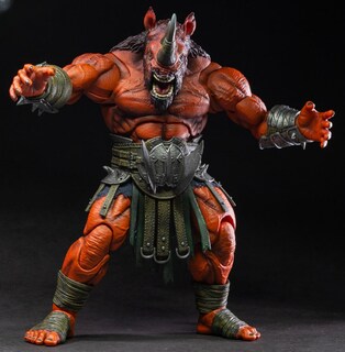 Foto 3 | Figura Coleccionable Hiplay Xesray Red Rhinoceros 15cm 1:12 - Venta Internacional.