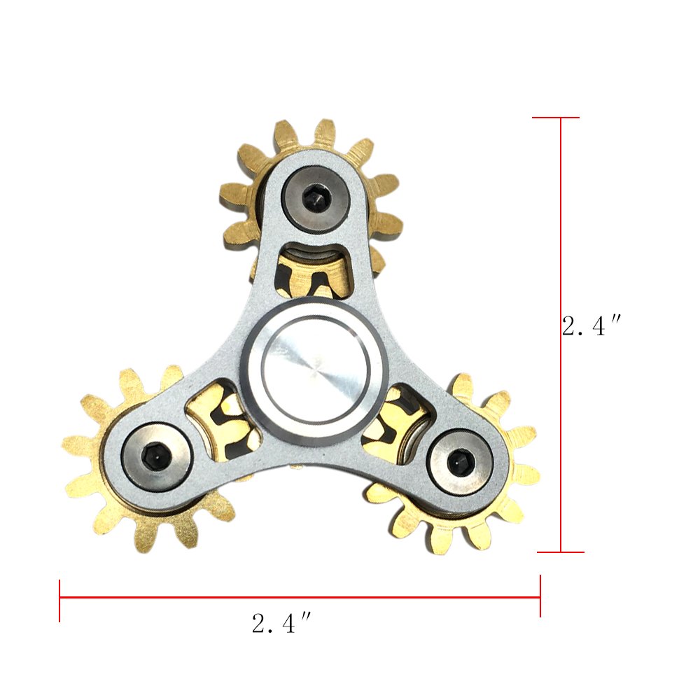Foto 6 pulgar | Fidget Spinner Fxcoolct Hand Spinner, Con 4 Engranajes, Antiestrés - Venta Internacional.