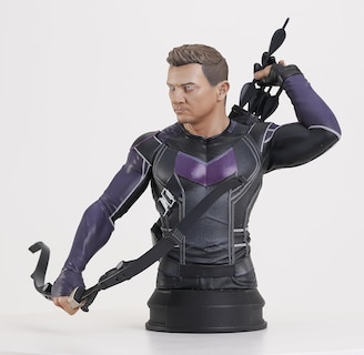 Foto 2 | Juguetes Bust Marvel Disney+ Hawkeye A Escala 1:6 Diamond Select - Venta Internacional.