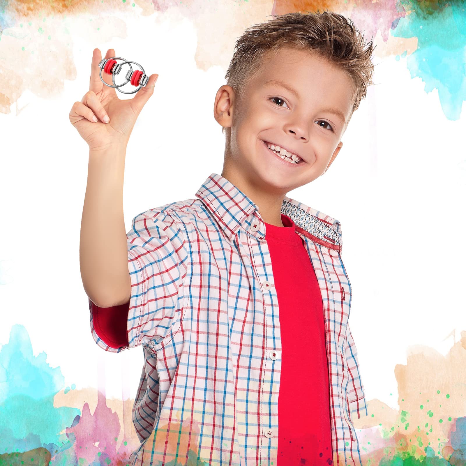 Foto 7 | Llavero Fidget Toy Skylety Para Bicicleta, 50 Unidades, Para Aliviar El Estrés - Venta Internacional.