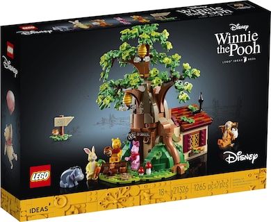 Foto 2 | Lego Ideas Disney Winnie The Pooh House 21326 Para Adultos - Venta Internacional.