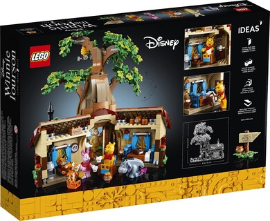 Foto 7 | Lego Ideas Disney Winnie The Pooh House 21326 Para Adultos - Venta Internacional.
