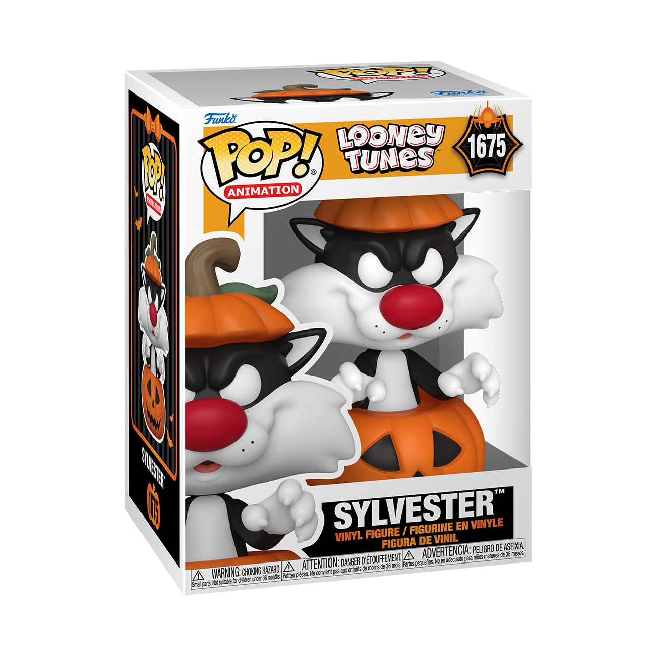Foto 2 pulgar | Figura Funko Pop! Animación: Looney Tunes: Halloween Sylvester - Venta Internacional.