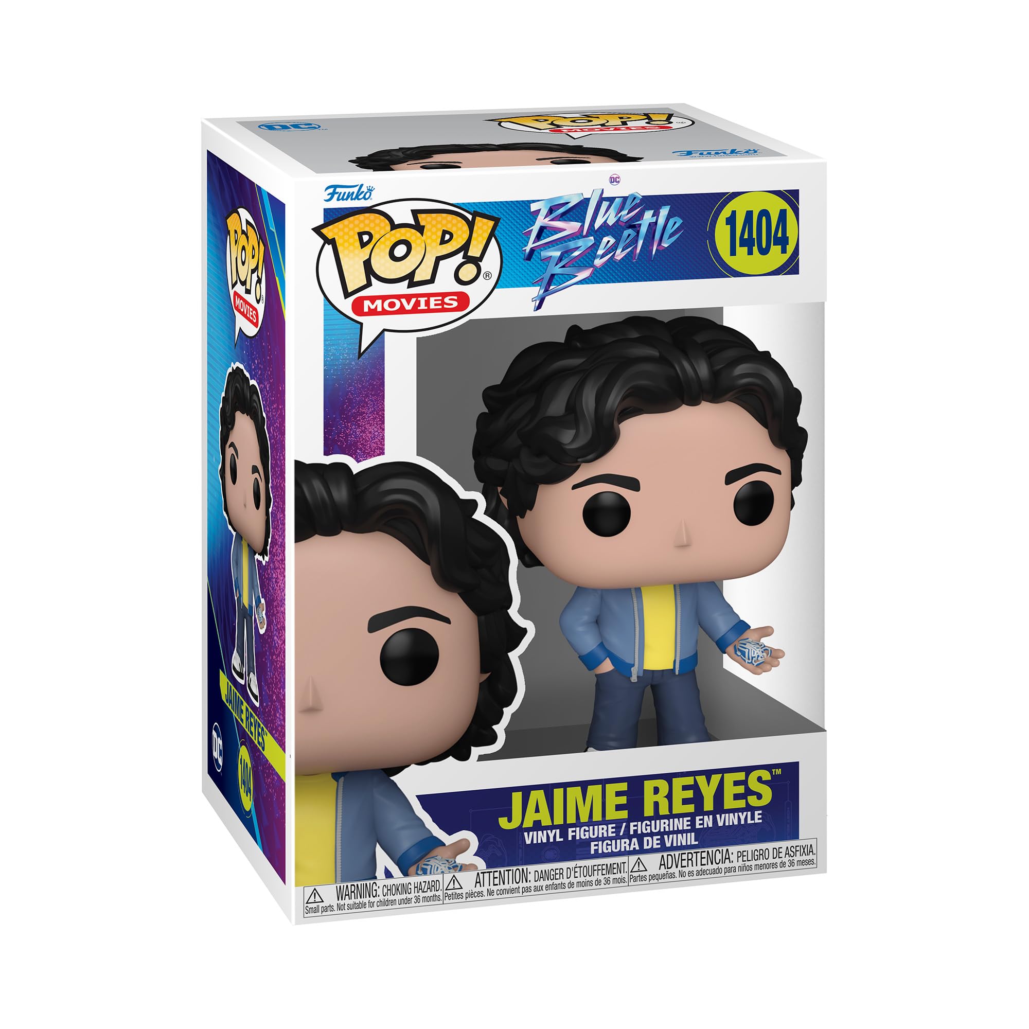 Foto 2 pulgar | Figura Funko Pop! Películas: Blue Beetle Jaime Reyes, 10 Cm - Venta Internacional.