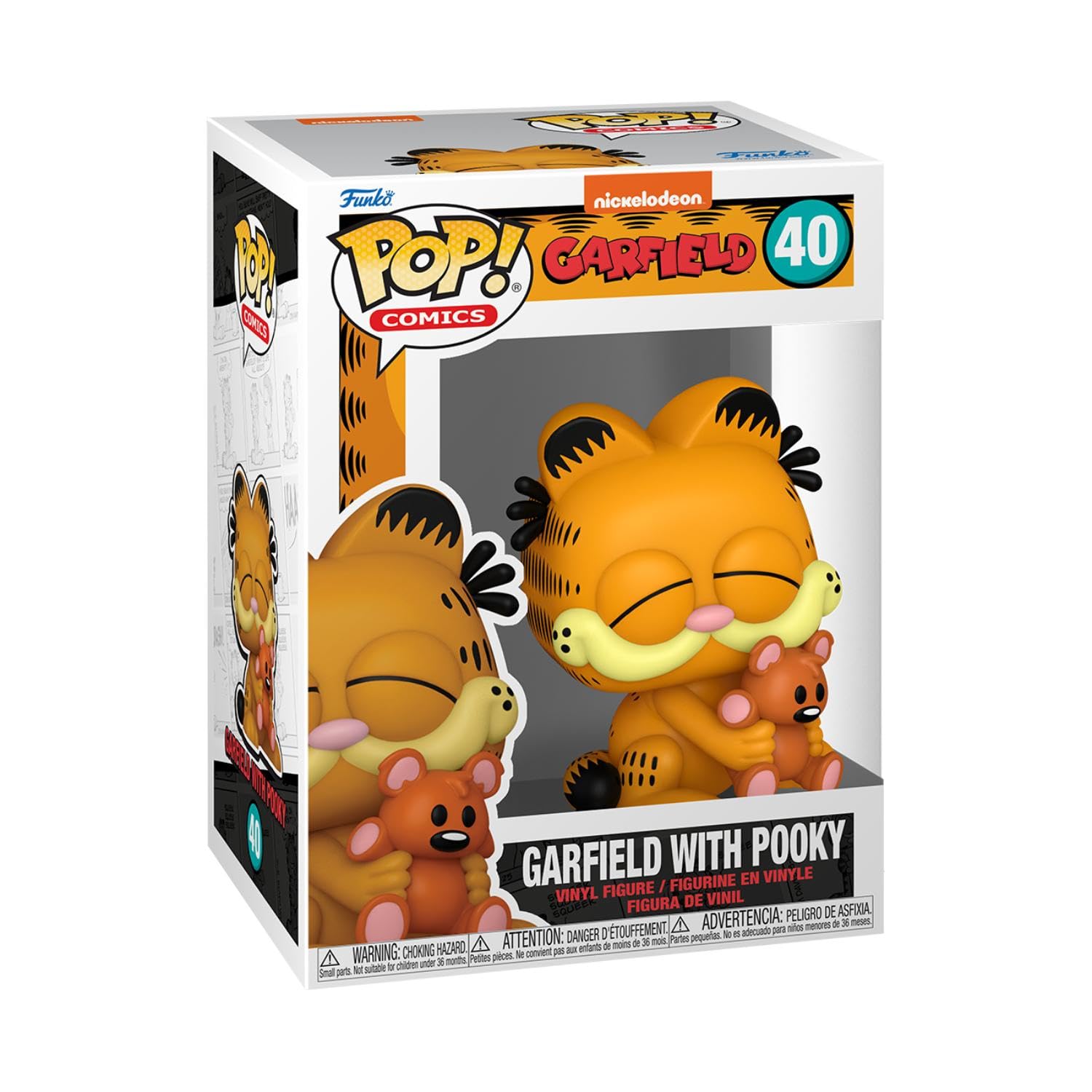 Foto 2 pulgar | Figura De Vinilo Funko Pop! Cómics Garfield Garfield Con Pooky - Venta Internacional.