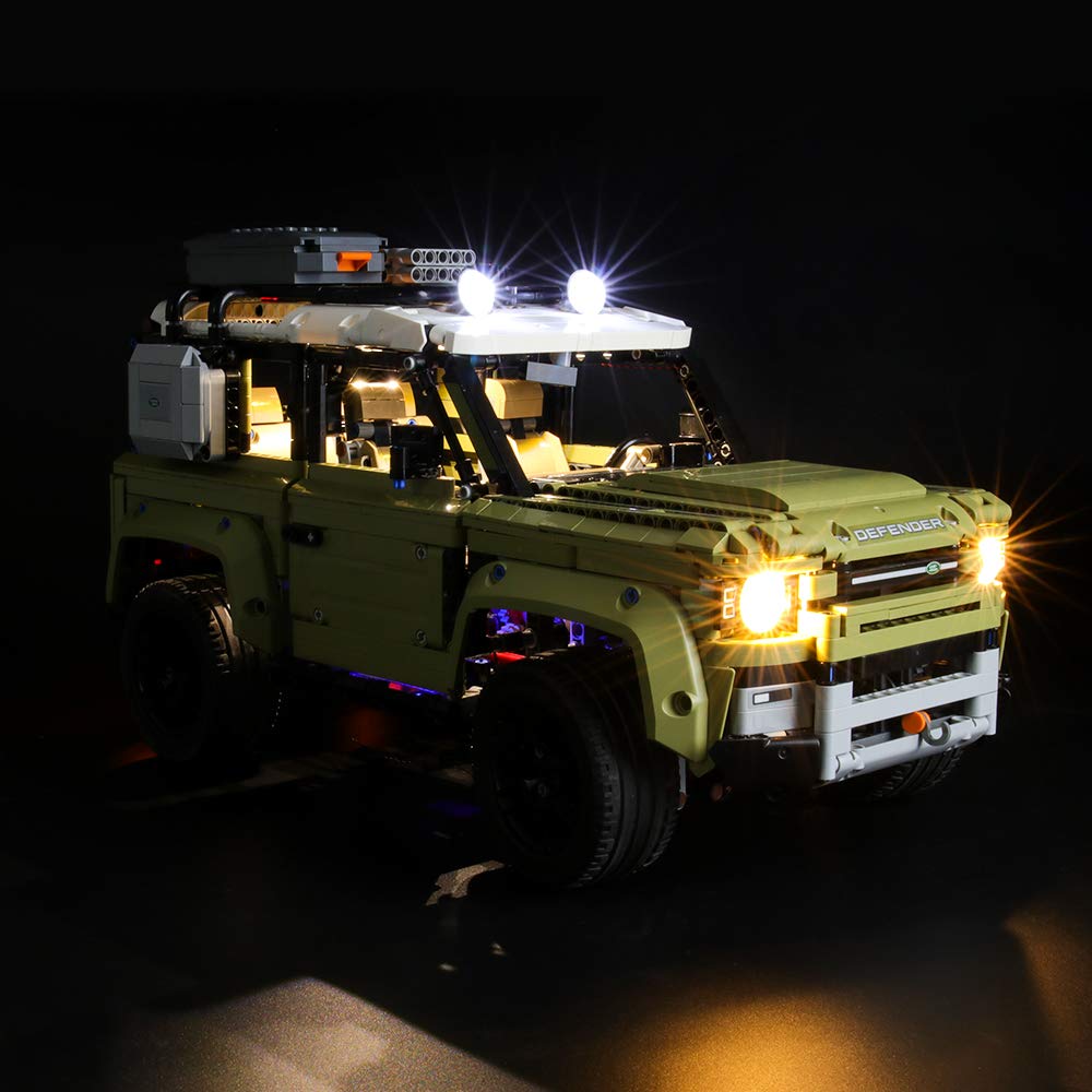 Foto 3 | Kit De Iluminación Briksmax Para Lego Land Rover Defender 42110 Set - Venta Internacional.