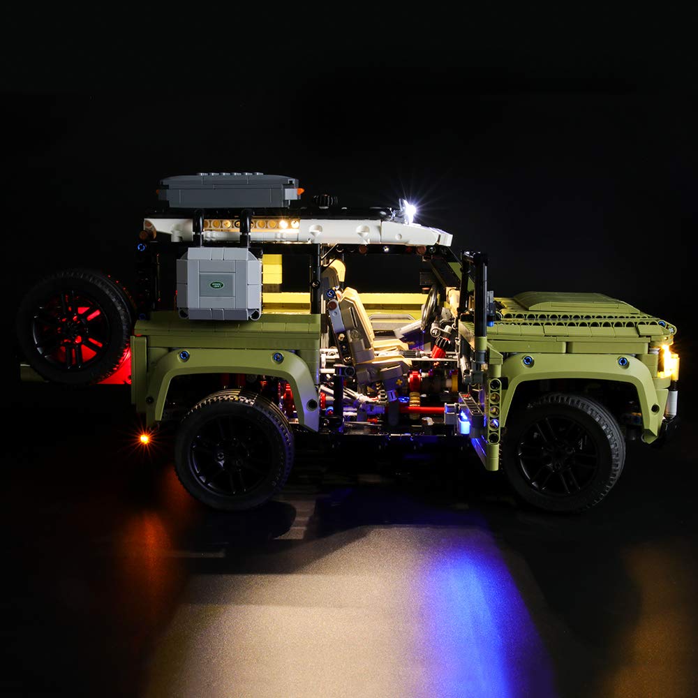 Foto 4 | Kit De Iluminación Briksmax Para Lego Land Rover Defender 42110 Set - Venta Internacional.
