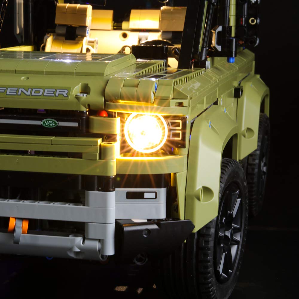 Foto 6 pulgar | Kit De Iluminación Briksmax Para Lego Land Rover Defender 42110 Set - Venta Internacional.