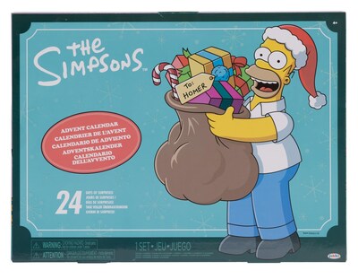Foto 1 | Calendario De Adviento Jakks Pacific Disney Los Simpson 2024 - Venta Internacional.