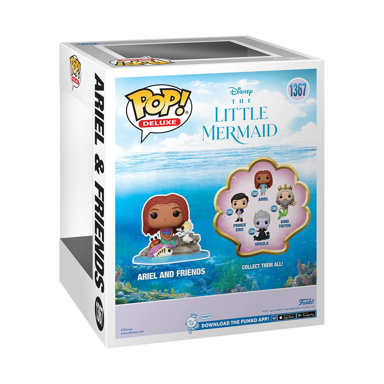 Foto 4 pulgar | Figura De Acción Funko Pop! ¡la Sirenita De Lujo De Disney - Venta Internacional.