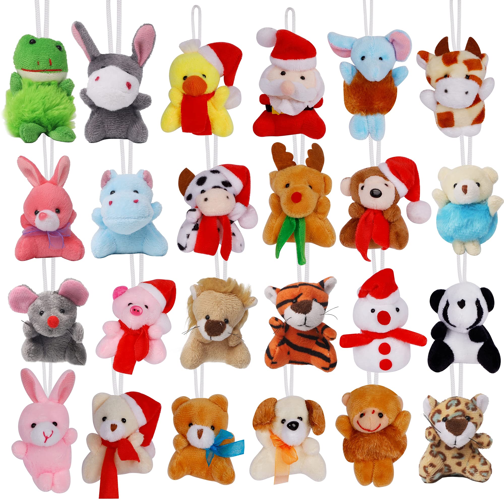 Foto 7 | Calendario De Adviento Juegoal 2024 Para Niños Con 24 Minijuguetes De Peluche - Venta Internacional.
