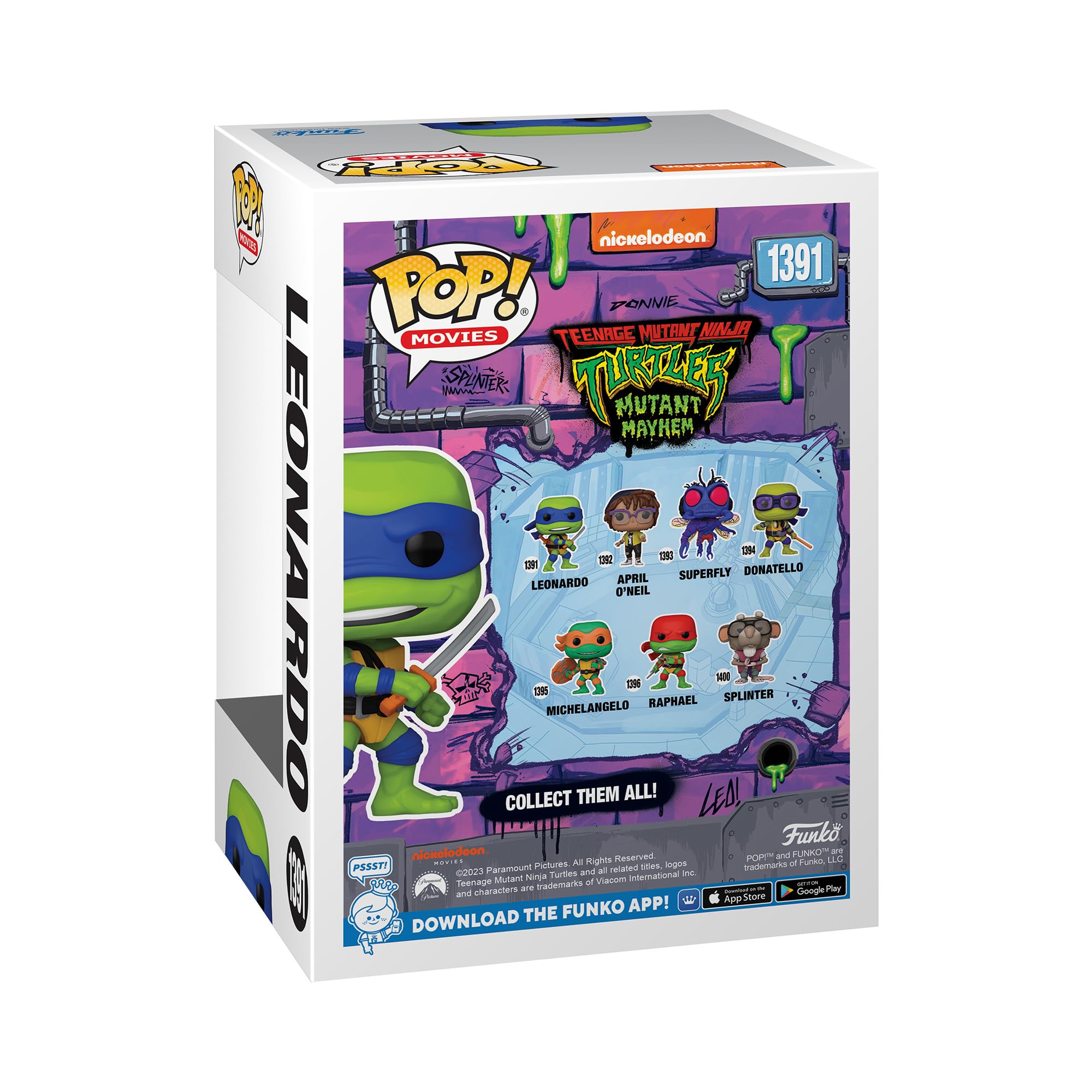 Foto 4 pulgar | Figura De Acción Funko Pop! Películas: Teenage Mutant Ninja Turtles - Venta Internacional.
