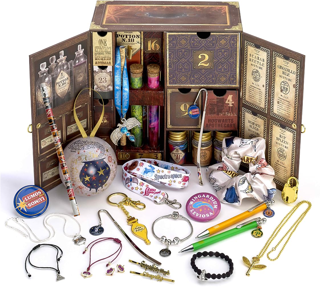 Foto 5 pulgar | Calendario De Adviento Harry Potter Potions 24 Joyas Y Accesorios - Venta Internacional.