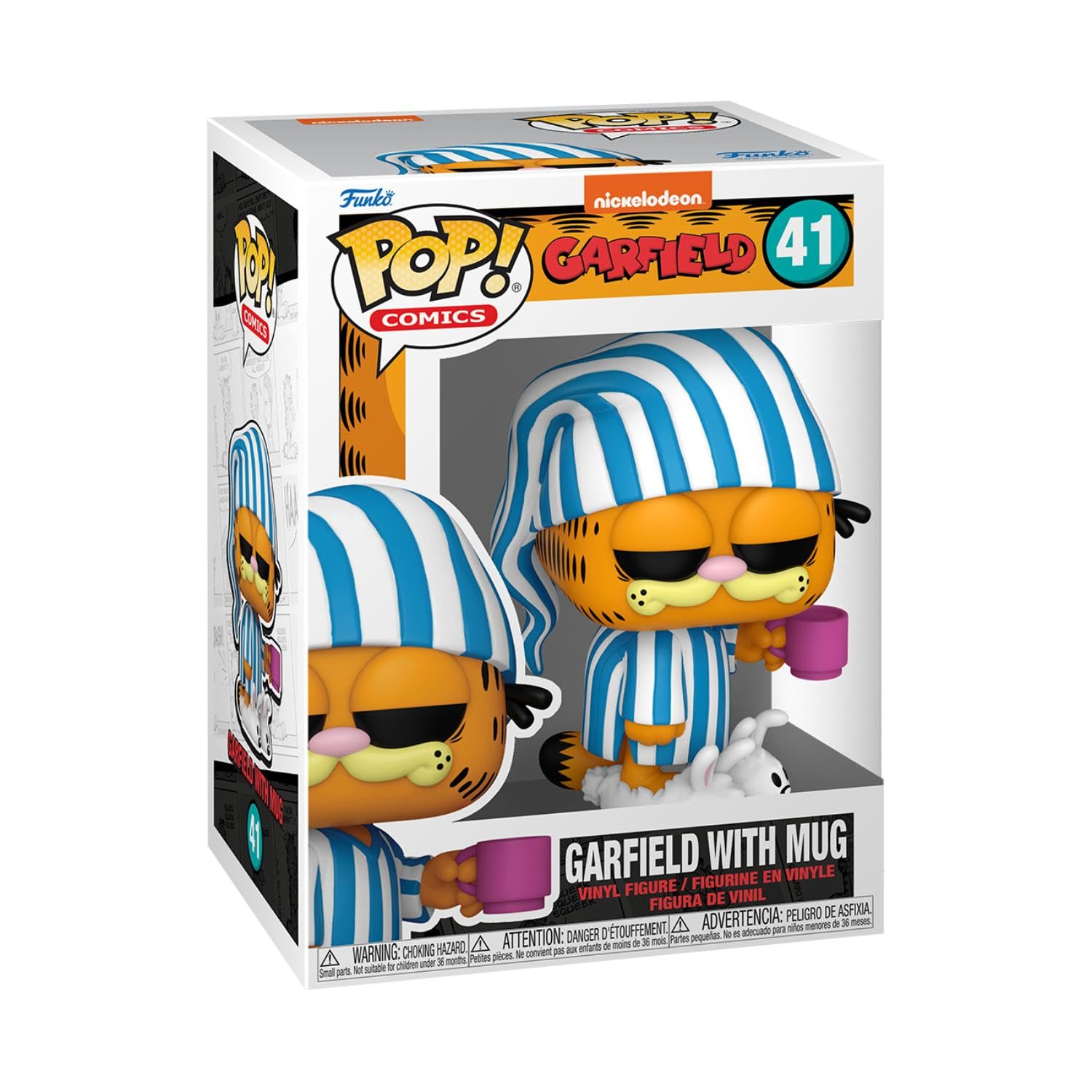 Foto 2 pulgar | Figura De Vinilo Funko Pop! Comics Garfield Con Taza De 10 Cm - Venta Internacional.