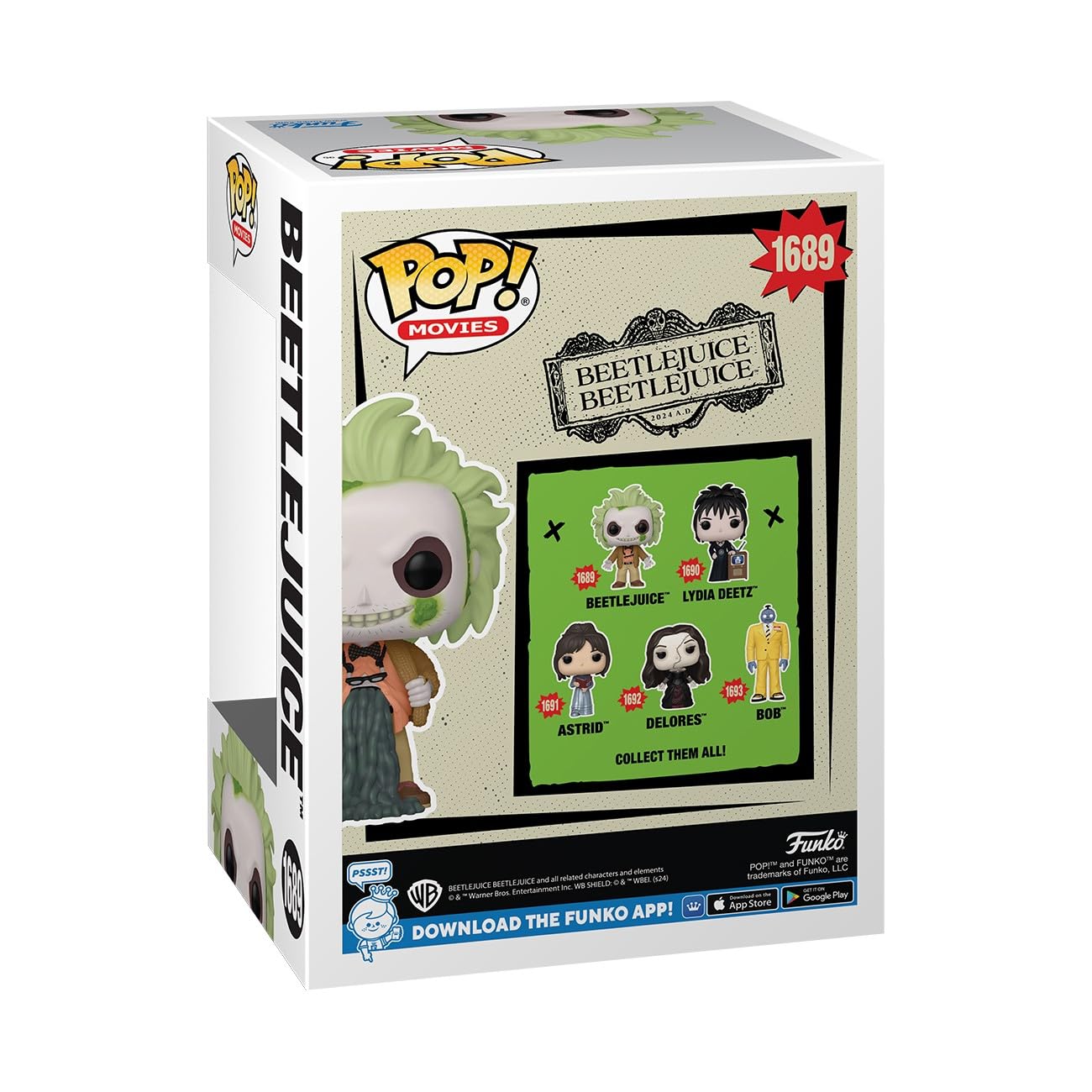 Foto 7 pulgar | Figura De Acción Funko Pop! Películas Beetlejuice Beetlejuice - Venta Internacional.