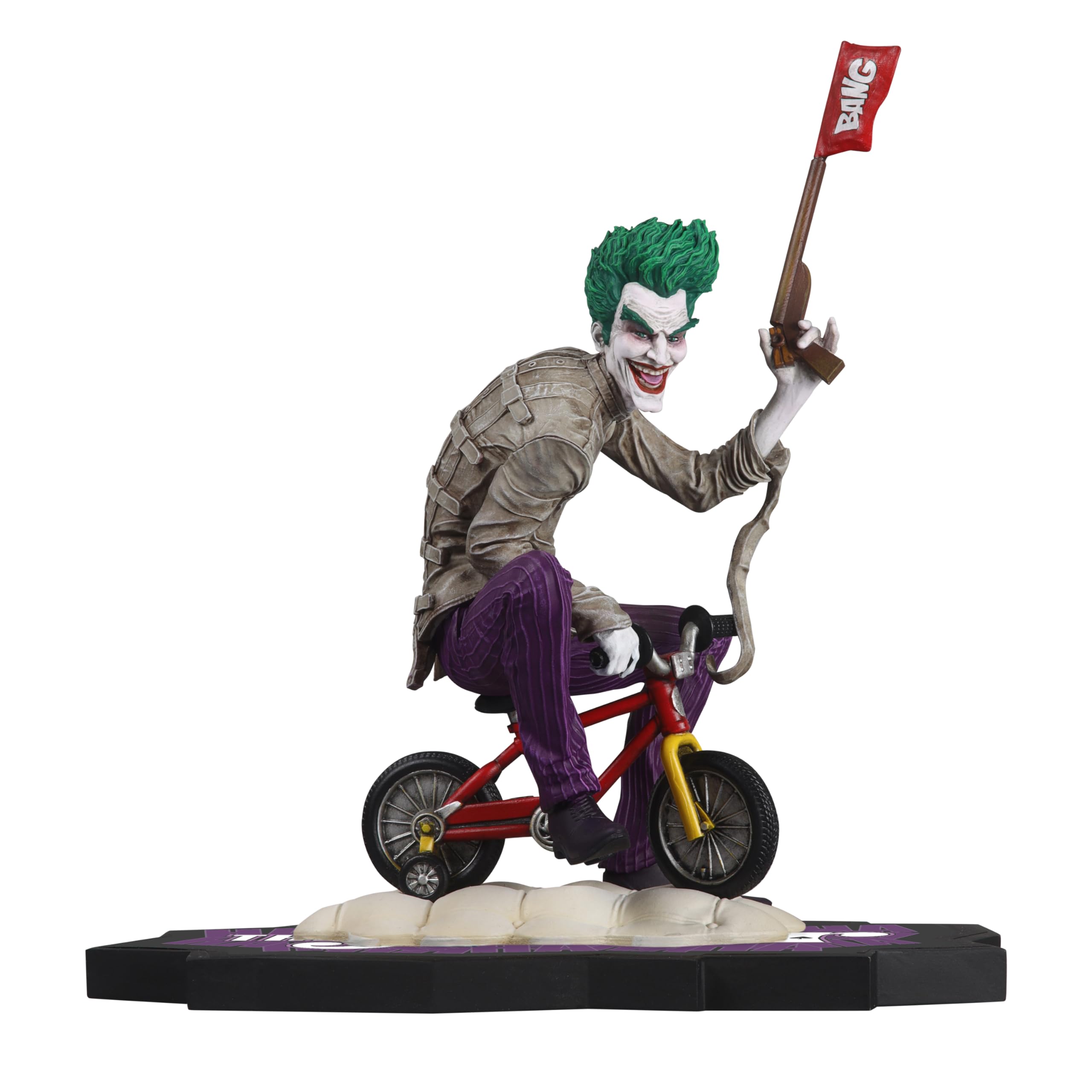 Foto 2 pulgar | Estatua De Resina Mcfarlane Toys Dc Direct The Joker Purple Craze - Venta Internacional.