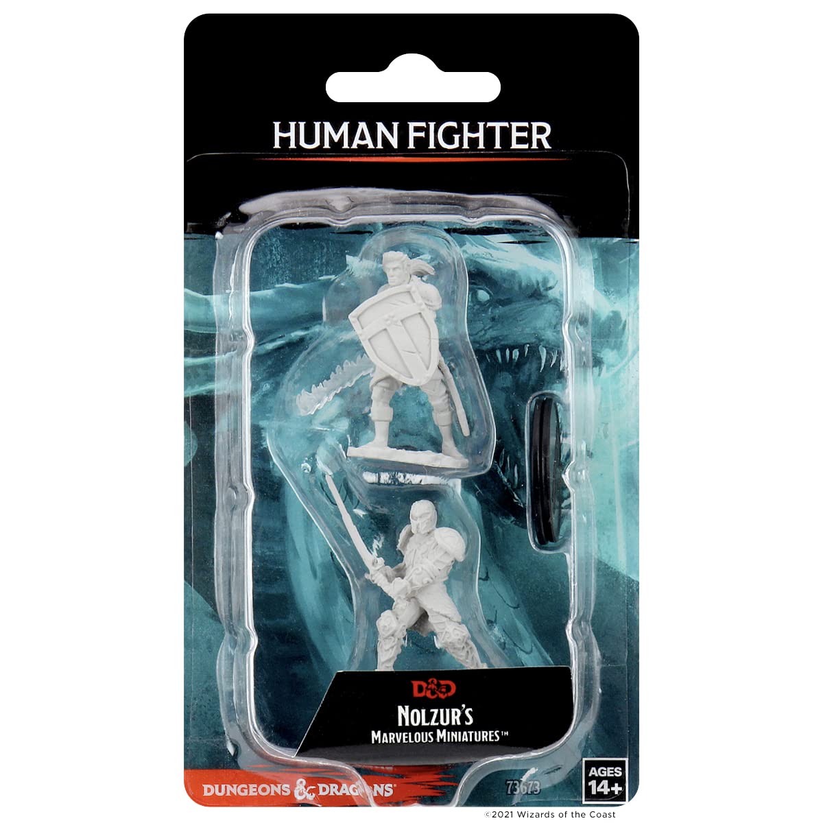 Foto 2 pulgar | Figura Miniatura Wizkids D&d Nolzurs Marvelous Wave 8 Human Male - Venta Internacional.