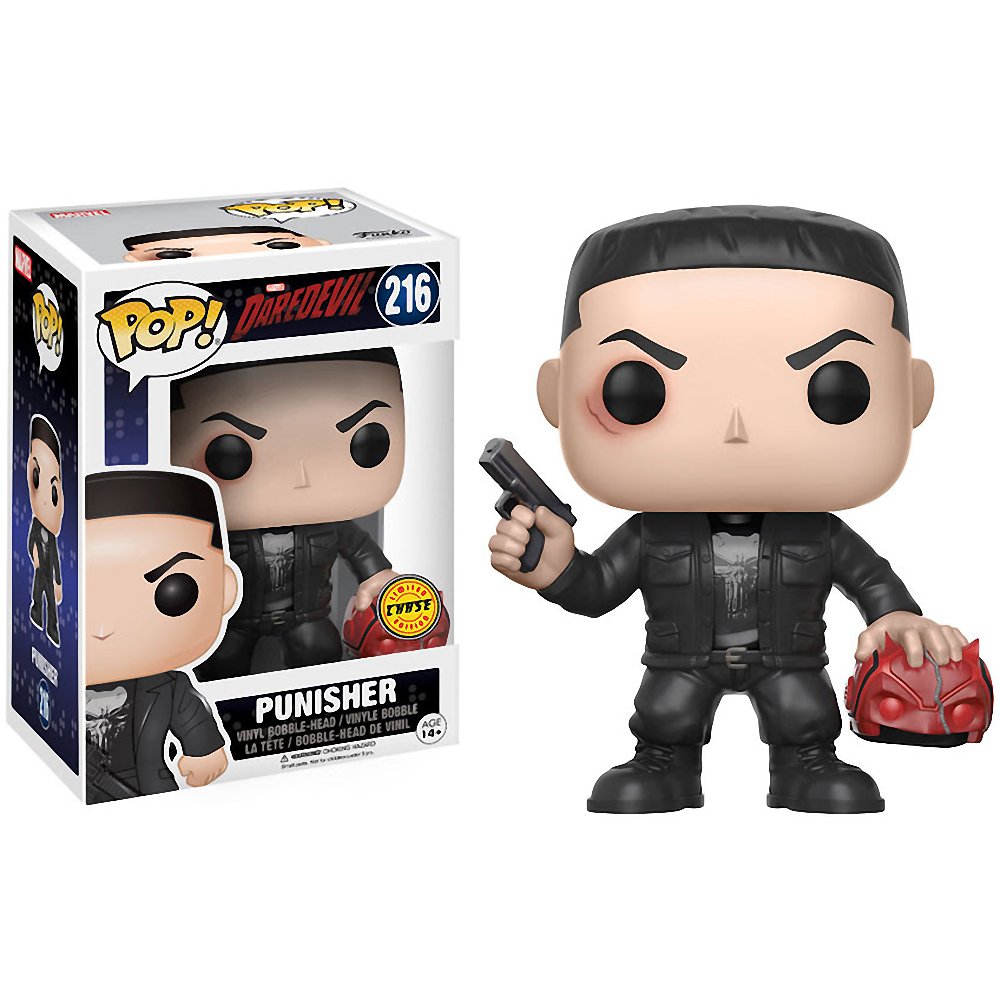 Foto 2 pulgar | Figura De Vinilo Funko Pop! Marvel Punisher (edición Chase) - Venta Internacional.