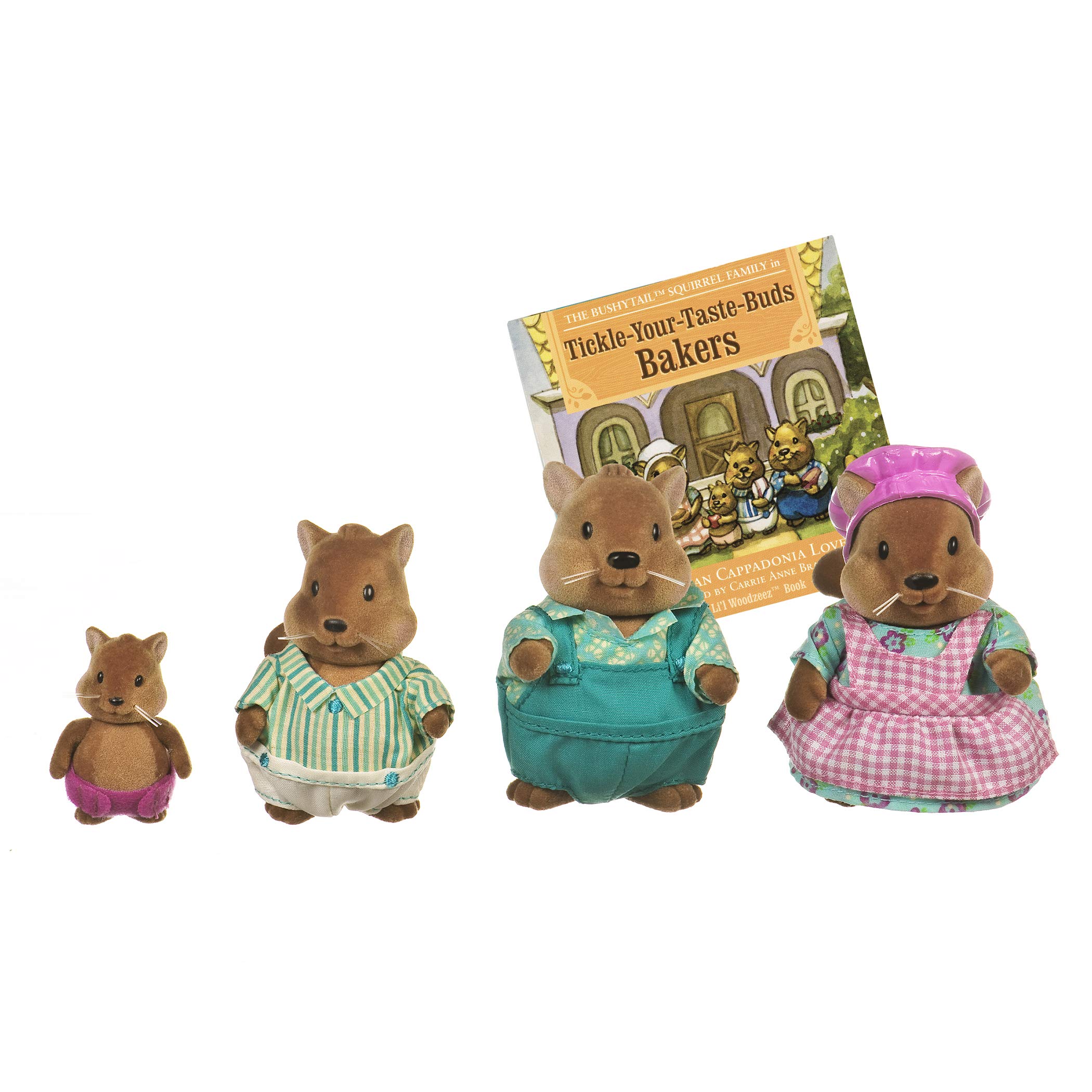 Foto 2 pulgar | Figuras De Ardilla Coleccionables Li'l Woodzeez Bushytails Family - Venta Internacional.