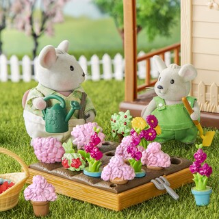 Foto 5 | Garden Playset Li'l Woodzeez Con 31 Piezas Y Figura De Oveja De Más De 3 Años - Venta Internacional.