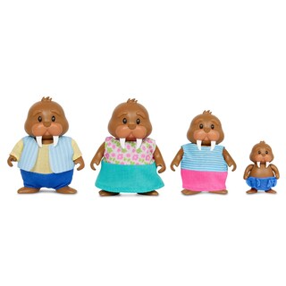 Foto 3 | Toy Li'l Woodzeez Tuskaroo Walrus Family Con Libro De Cuentos De Más De 3 Años - Venta Internacional.
