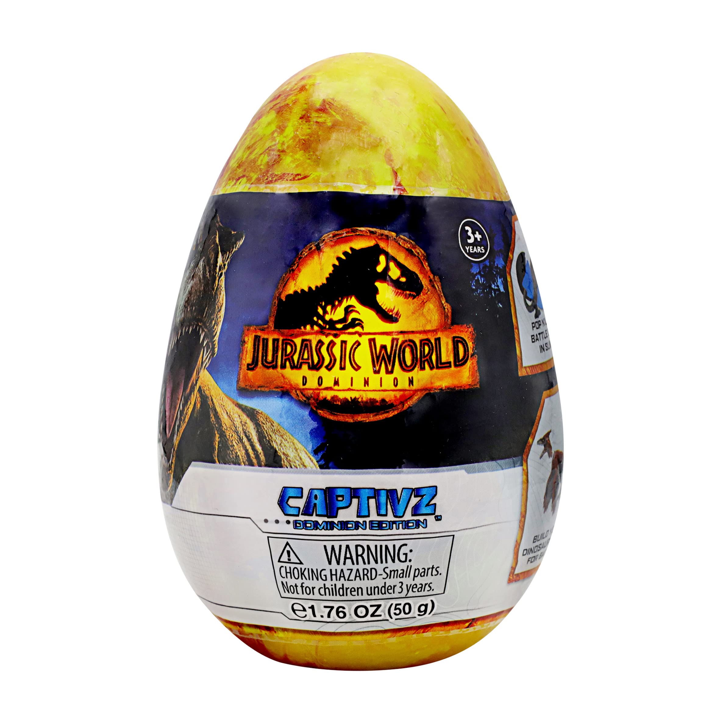 Foto 2 pulgar | Slime Egg Jurassic World Captivz Dominion Con Más De 15 Dinosaurios - Venta Internacional.