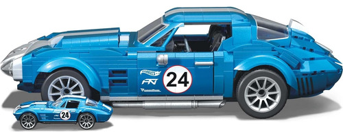 Foto 4 pulgar | Hot Weels Corvette Grand Sport 1060 Pcs Mega Mattel