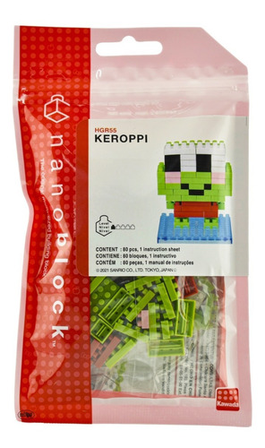 Foto 3 | Hello Kitty Y Keroppi Pack 190 Bloques Nanobloks