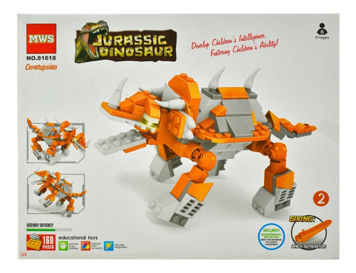 Foto 1 | Dinosaurio Jurasico Para Armar Mq210652 Mws