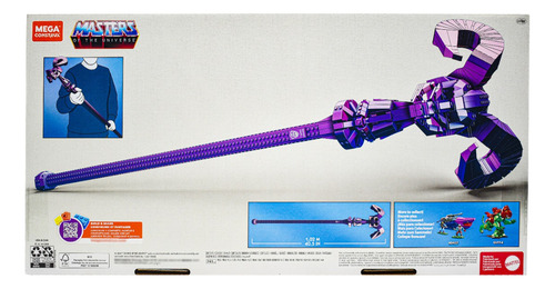 Foto 3 | Mega Construx Masters Of Universe Baculo Havoc 102 Cm Mattel