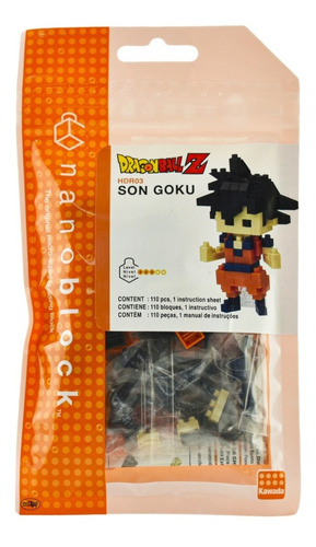 Foto 2 pulgar | Dragon Ball Z Son Goku 110 Piezas Nanoblock