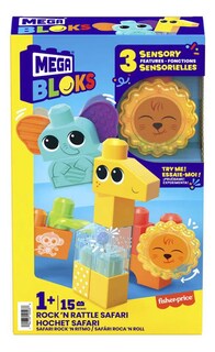 Foto 1 | Mega Blocks Safari Rock N Ritmo 15pz Fisher Price