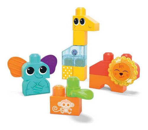 Foto 4 pulgar | Mega Blocks Safari Rock N Ritmo 15pz Fisher Price