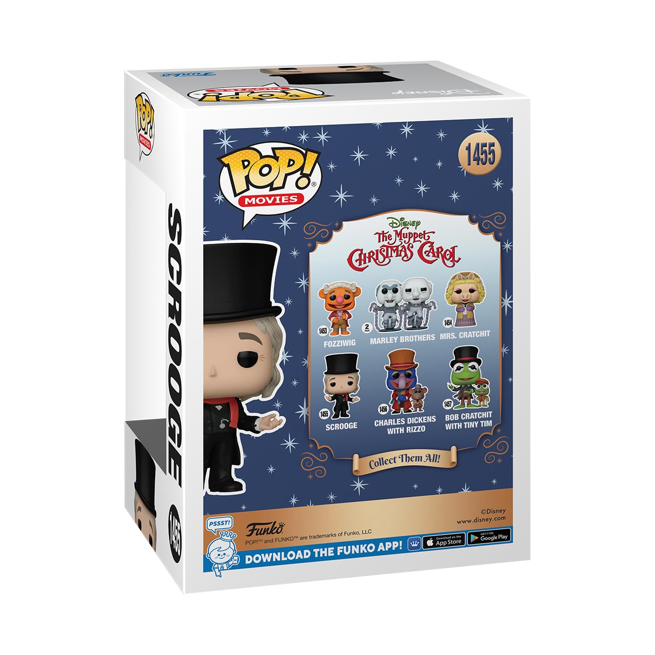 Foto 3 | ¡funko Pop! Películas Los Muppets Christmas Carol Scrooge - Venta Internacional.