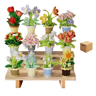 Foto 1 | Juguetes Bloques Flores 12pz Belug, Multicolor